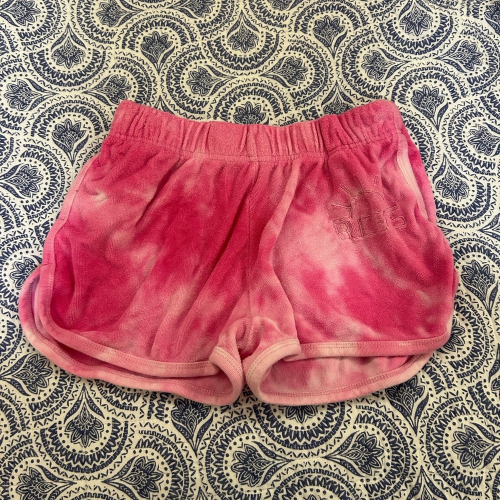 Bucee's Pink Cloth Like Shorts